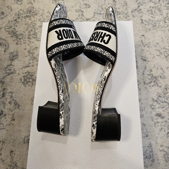 Christian Dior plan de paris edition dway slides in size 38.5 - Picture 1 of 10